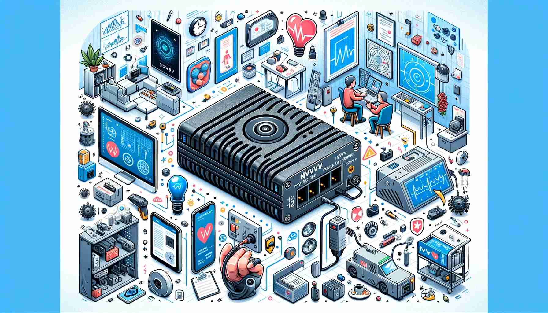 NVVV 12V Power Supply: The Bridge Between Technology and Everyday Life